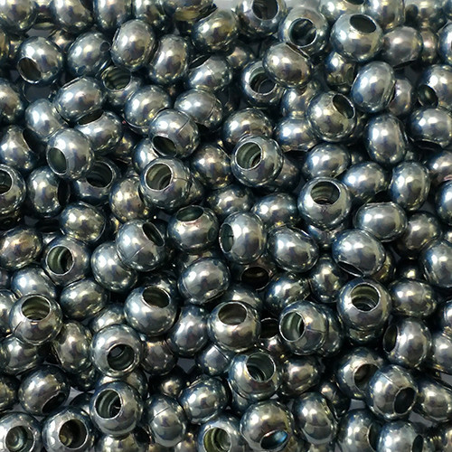 Heavy Metal Round Seed Bead - Zinc