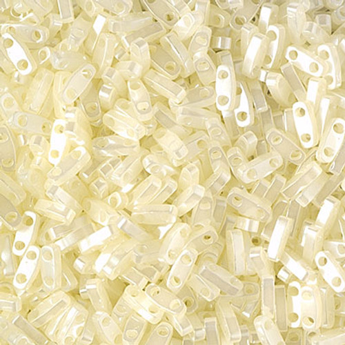 Quarter Tila Beads - #0513 Light Yellow Ceylon