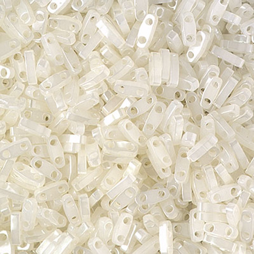 Quarter Tila Beads - #0512 Opal Ceylon