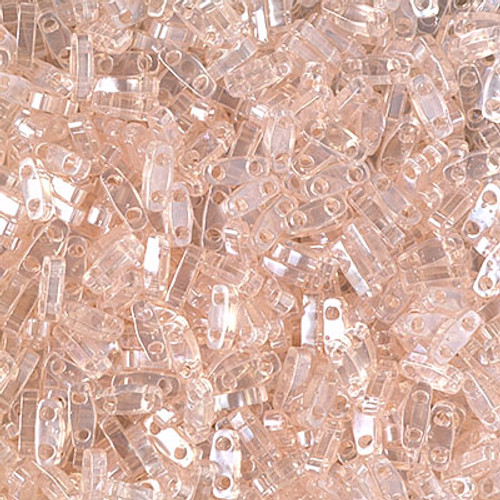 Quarter Tila Beads - #0365 Light Shell Pink Luster