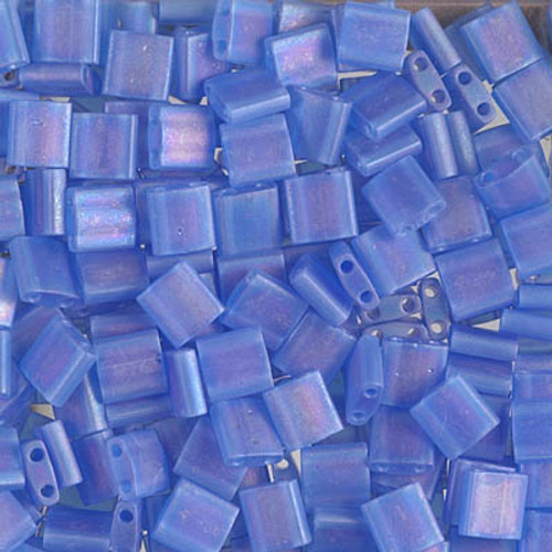Tila Beads - #0150FR Sapphire Blue Transparent Rainbow Matte