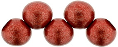 Top Hole Round 6mm - #77047 ColorTrends - Saturated Aurora Red Metallic