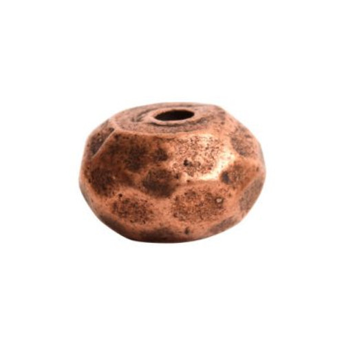 Nunn Metal Beads: Faceted Rondelle | Pk of 2