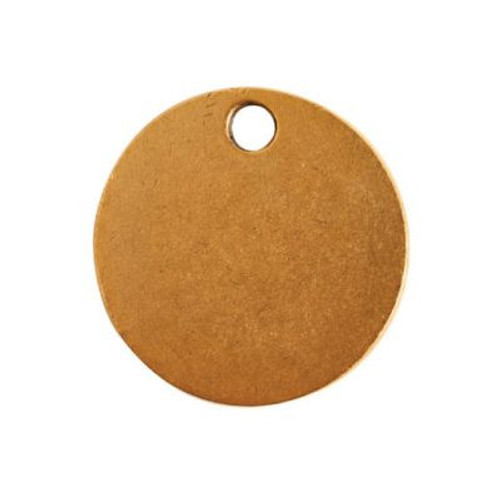 Stamping Blank: Classic Flat Tag Circle by Nunn Design - Small | 1 Each