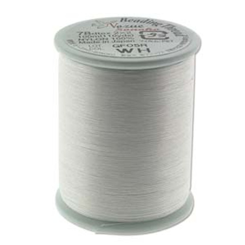 Sonoko Nozue Beading Thread - White