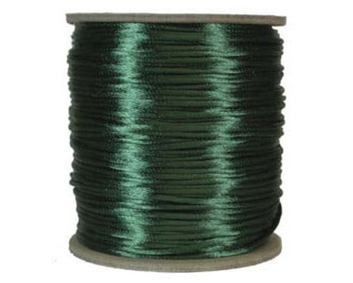 Satin Cord - Dark Green