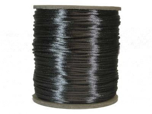 Satin Cord - Dark Grey