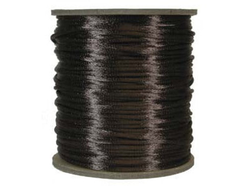 Satin Cord - Medium Brown