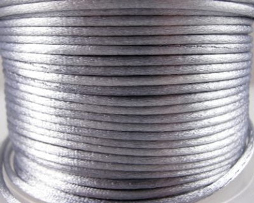 Satin Cord - Silver
