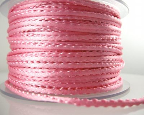 2mm Satin Stitch Cord - Pink