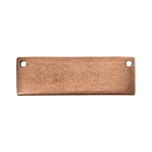 Flat Tag Grande Thin Horizontal Metal Stamping Blank | 1 Each *Discontinued*