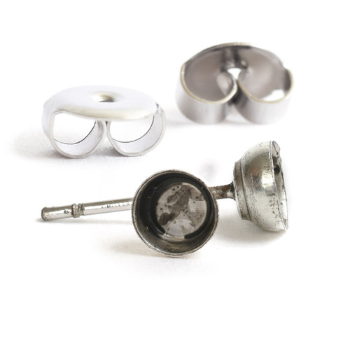 Nunn Ear Post: Bitsy Circle | 1 Pair