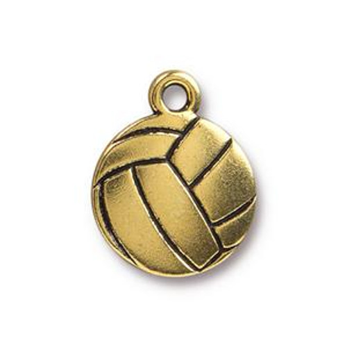 TierraCast Charms: Volley Ball | Pk of 2