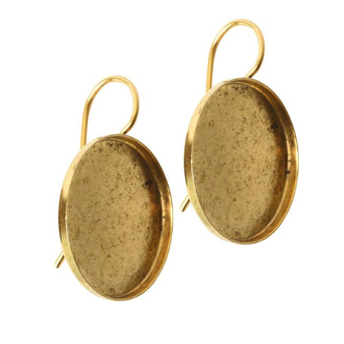 Nunn Ear Wires: 18mm Circle | 1 Pair