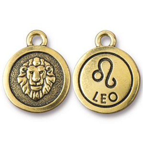 TierraCast Charms: Zodiac Signs - Leo | Pk of 3
