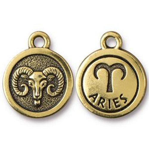 Tierracast Charms: Zodiac Signs - Aries | Pk of 3