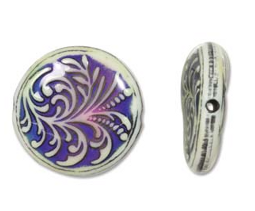 Mirage or Mood Bead - Fountain Fern Spacer Mirage or Mood Bead - Fountain Fern Spacer