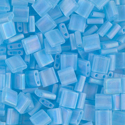 Tila Beads - #0148FR Aqua Transparent Rainbow