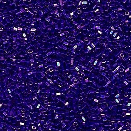 Hex Seed Bead by Miyuki - #0484 Cobalt Opaque Rainbow