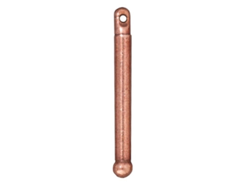 TierraCast Charms: Drop, 1" Bead Bar | Pk of 4
