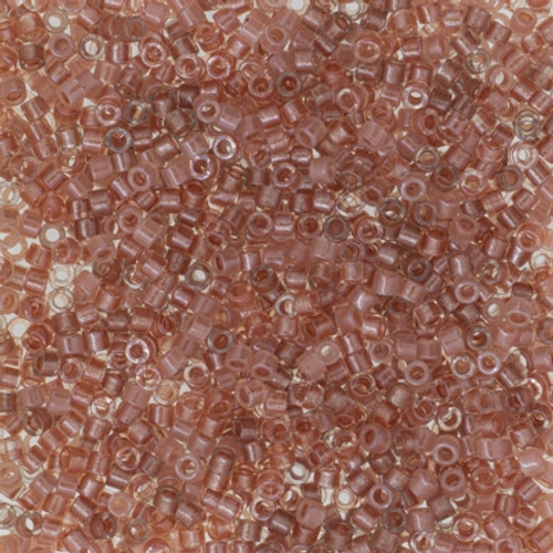 Delica Seed Bead - #0988 Vintage Rose Mix Inside Color Lined Sparkle