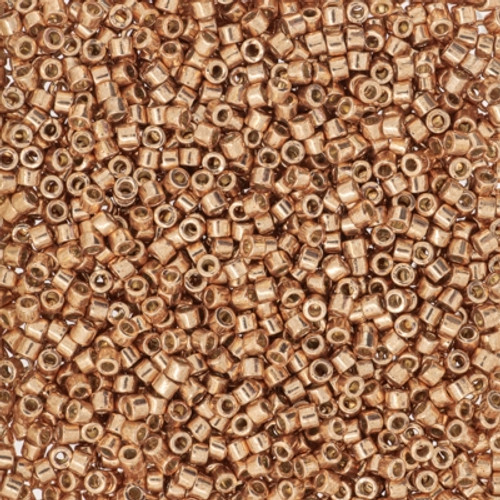 Delica Seed Bead - #2518 Duracoat Rose Gold Galvanized