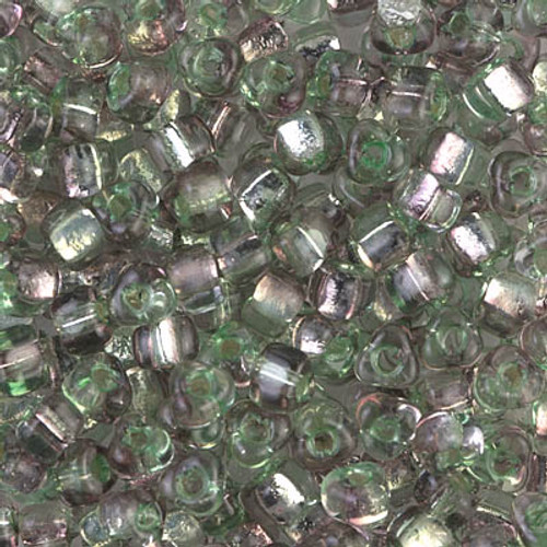 5/0 Triangle Bead - #3273 Rococo Light Seafoam / Smoke Silver Lined