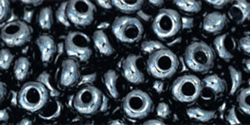 3mm Magatama - Hematite Metallic