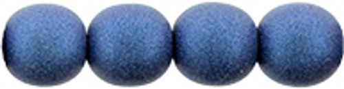 Round Bead - #79031 Metallic Suede - Blue