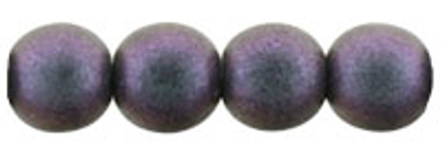 Round Bead - #94102 Polychrome Orchid Aqua