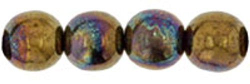 Round Bead - #Y2398 Jet Bronze Vega Round Bead - #Y2398 Jet Bronze Vega