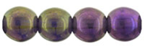Round Bead - #LR2051 Tanzanite Luster Rainbow