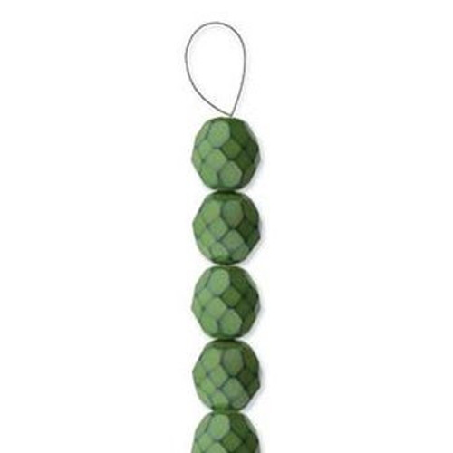 Firepolish - #39075  Snake Skin - Olivine