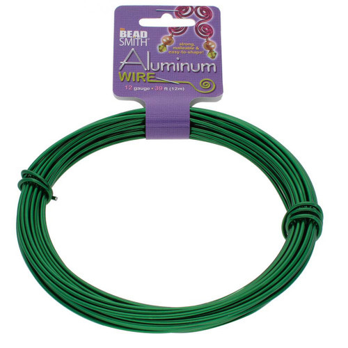 Aluminum Wire - Kelly Green