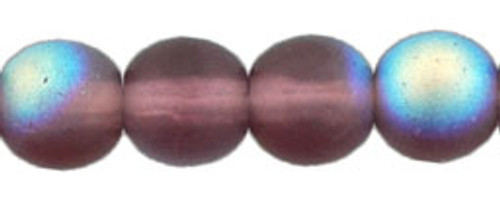 Round Bead - #MX2006 Amethyst Rainbow Matte