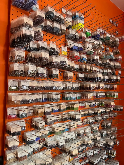 SuperDuos on a pegboard wall