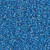Delica Seed Bead - #0862 Capri Blue Transparent Rainbow Matte