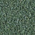 Delica Seed Bead - #2312 Basil Green Glazed Opaque Rainbow Matte