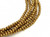 2mm Czech Glass Pearls - Antique Brass
