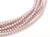 2mm Czech Glass Pearls - Antique Pink Satin
