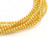 2mm Czech Glass Pearls - Sunglow