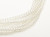 3mm Czech Glass Pearls - Bright White