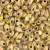 Long Magatamas - #4512 Yellow Picasso Opaque