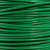 Round Leather Cord, 1.5mm: Light Green