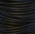 Round Leather Cord, 1.5mm: Natural Black