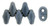 MiniDuo - #21105 Coal Matte