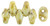 MiniDuo - #P65401 Picasso Opaque Luster