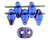 SuperDuo Bead - #RR3006 1/2 Coat: Bronze Luster / Sapphire