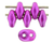 SuperDuo Bead - #24207 Metalust - Hot Pink