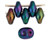 SuperDuo Bead - #21495 Purple Rainbow